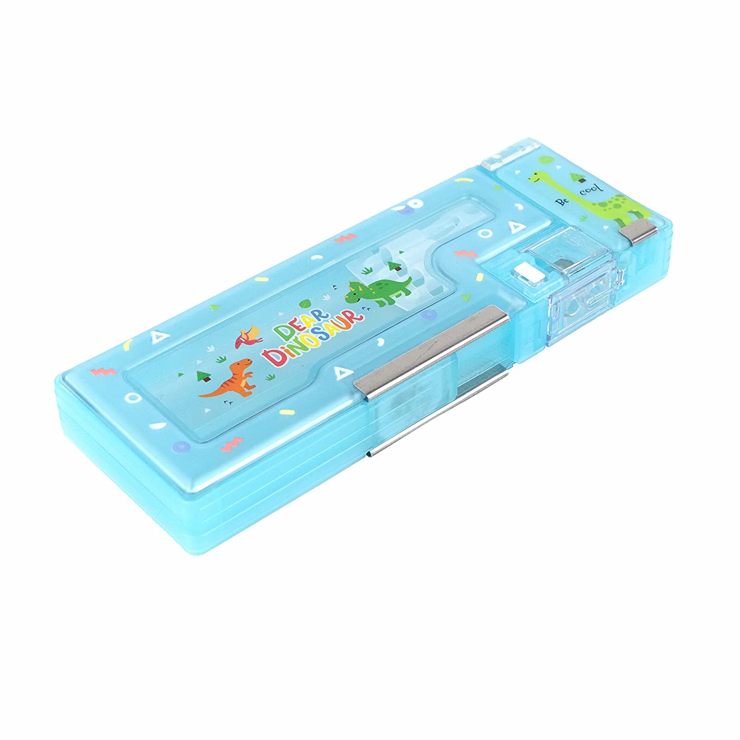 grabwhole kids best soft toy sipper Magnetic Pencil Case with Sharpener school stationary for kids game education gift