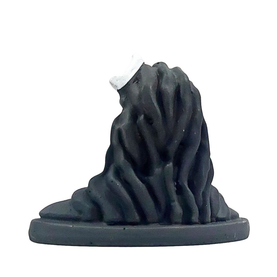 Adiyogi Lord Shiva Statue with Rudraksh Mala – Resin Idol for Car Dashboard, Home Decor & Pooja – Mahadev Murti Gift for Shivratri & Office Decor (Matte Black) - Image 3