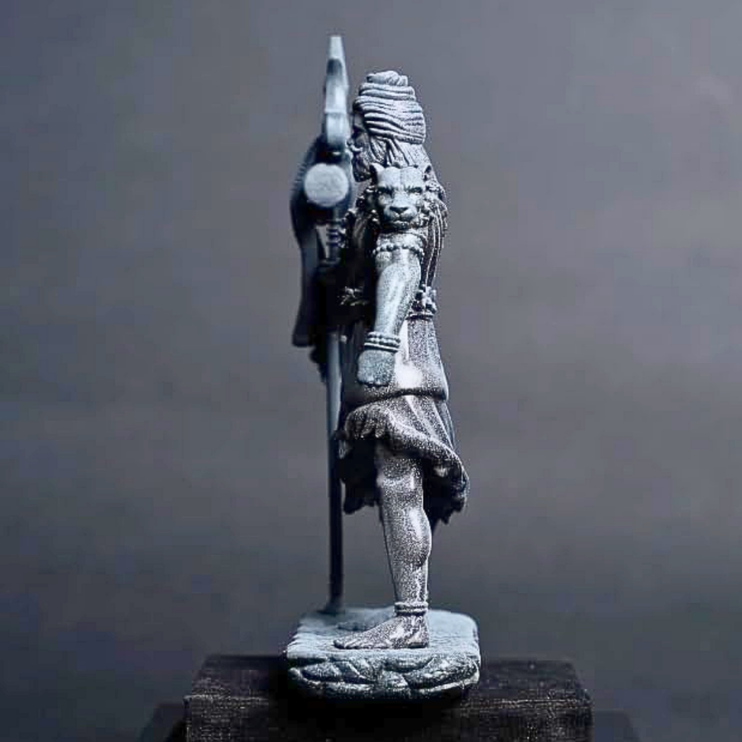 Standing Shiva Ji Murti – Trishul Shiva Idol for Car Dashboard, Home & Office Decor – 11.5 cm - Image 13