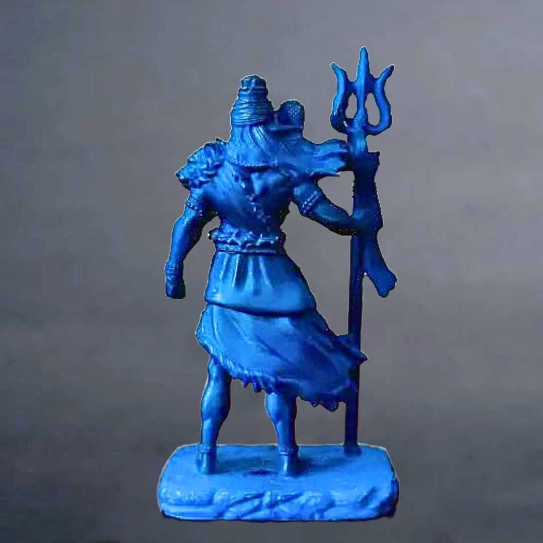 Standing Shiva Ji Murti – Trishul Shiva Idol for Car Dashboard, Home & Office Decor – 11.5 cm - Image 8