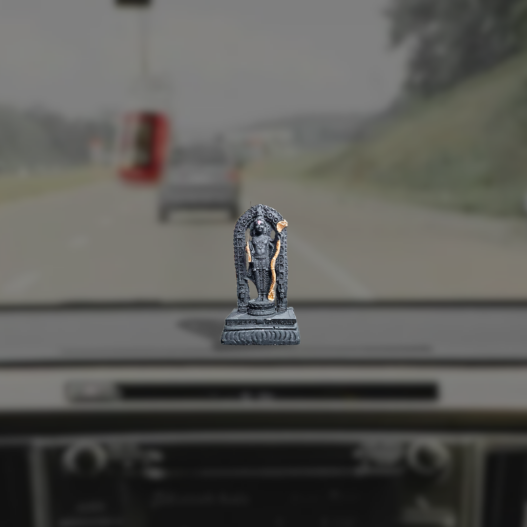 Ram Lalla Murti – Ayodhya Mandir Idol for Car Dashboard, Home Temple & Office Décor | Shree Ram Showpiece for Spiritual Protection & Gifting - Image 7