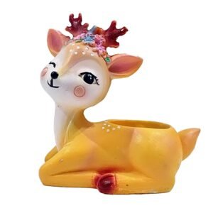 Cute Deer Sitting Planter