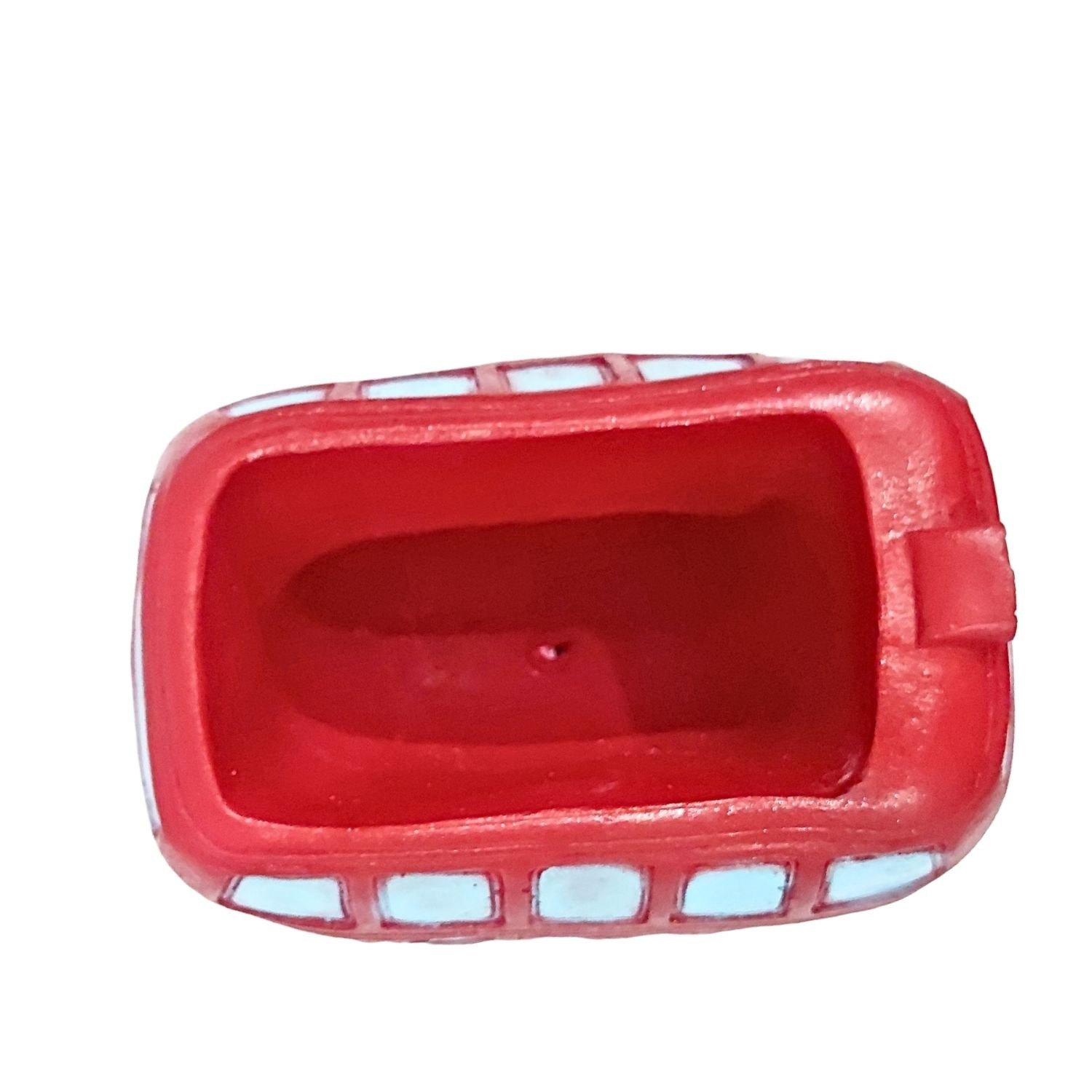 Red Double Decker Bus Pen Holder & Planter - Image 6