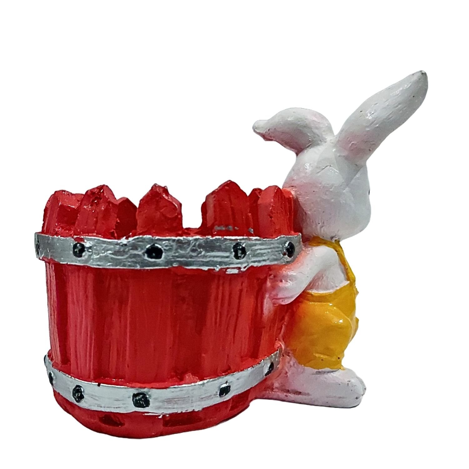 Cute Rabbit with Bucket - Image 5