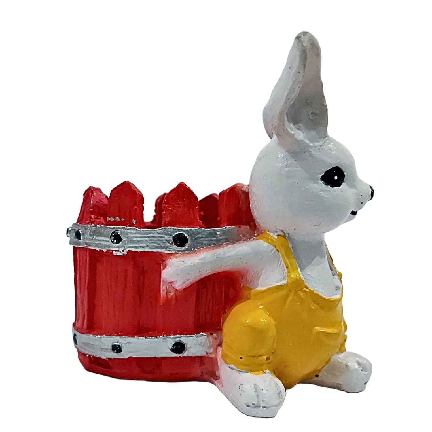 Cute Rabbit with Bucket - Image 4