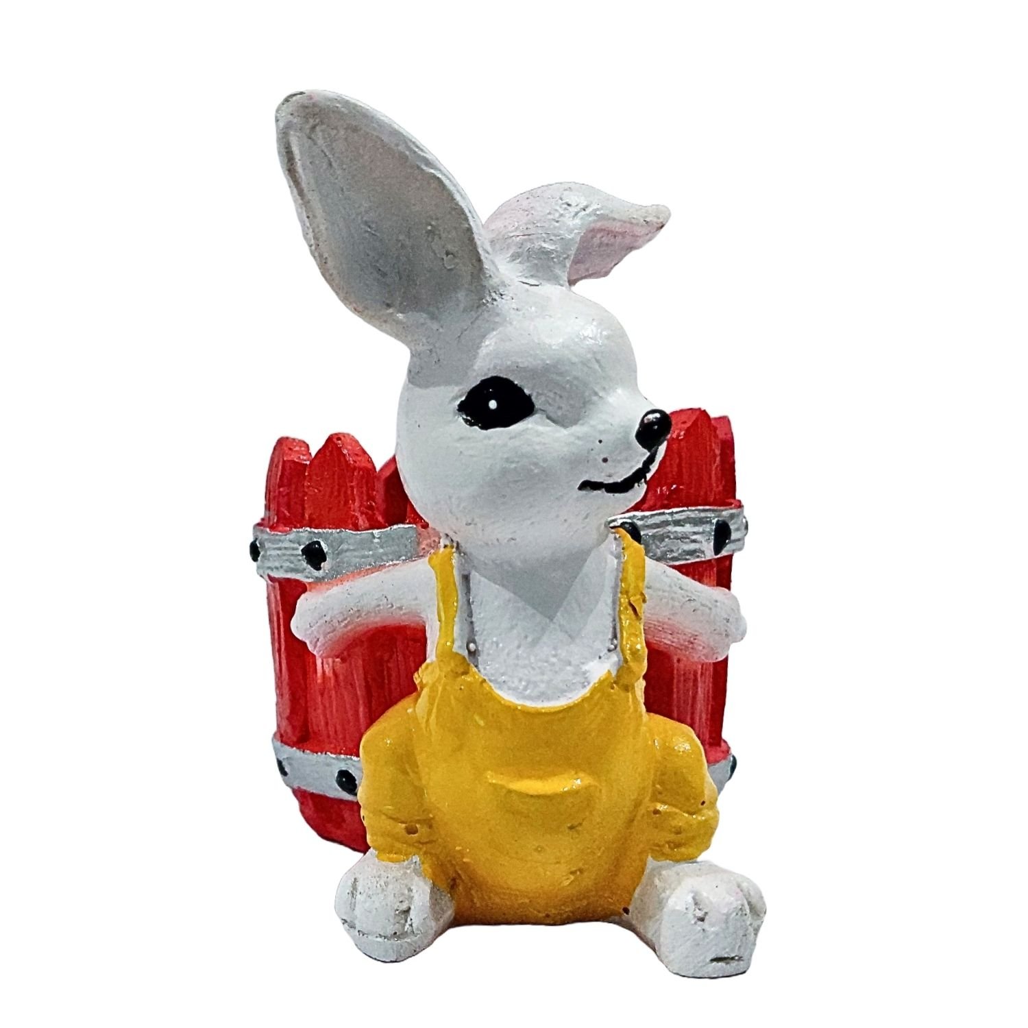 Cute Rabbit with Bucket - Image 3