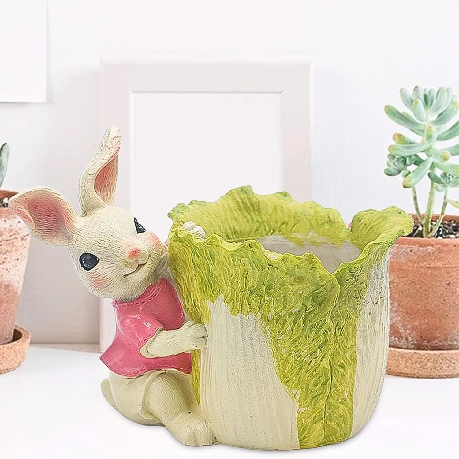 Cute Little Rabbit Hug Bucket - Image 2