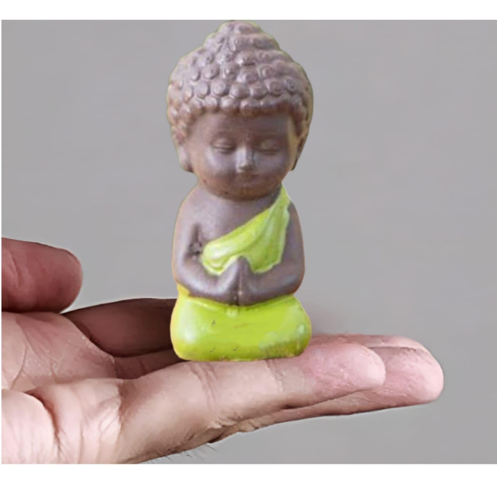 Cute Buddha Meditating Miniature - Image 3