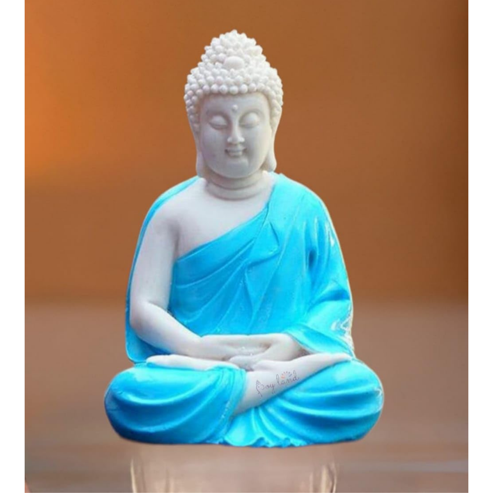 Meditation Buddha Statue - Blue
