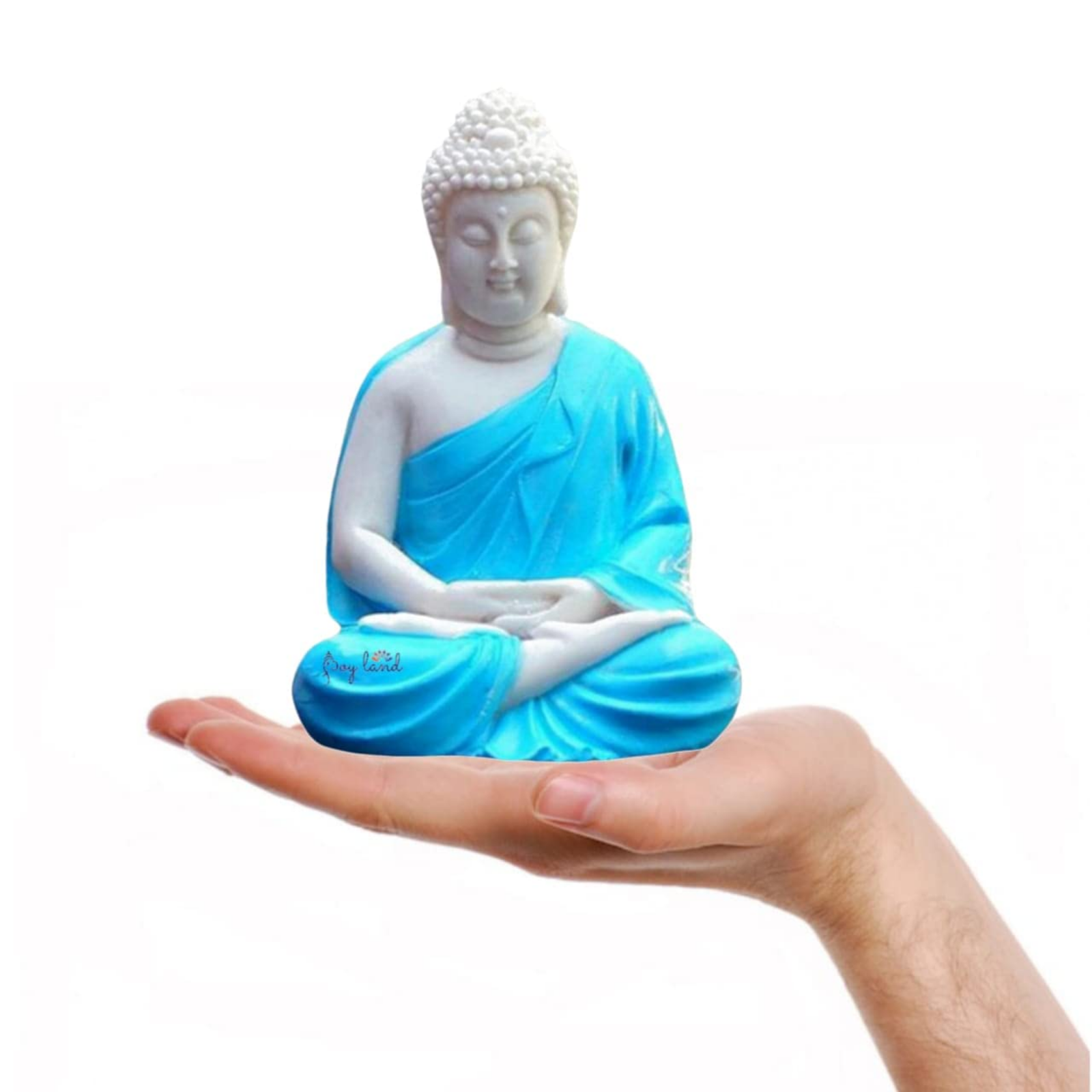 Meditation Buddha Statue - Blue - Image 5