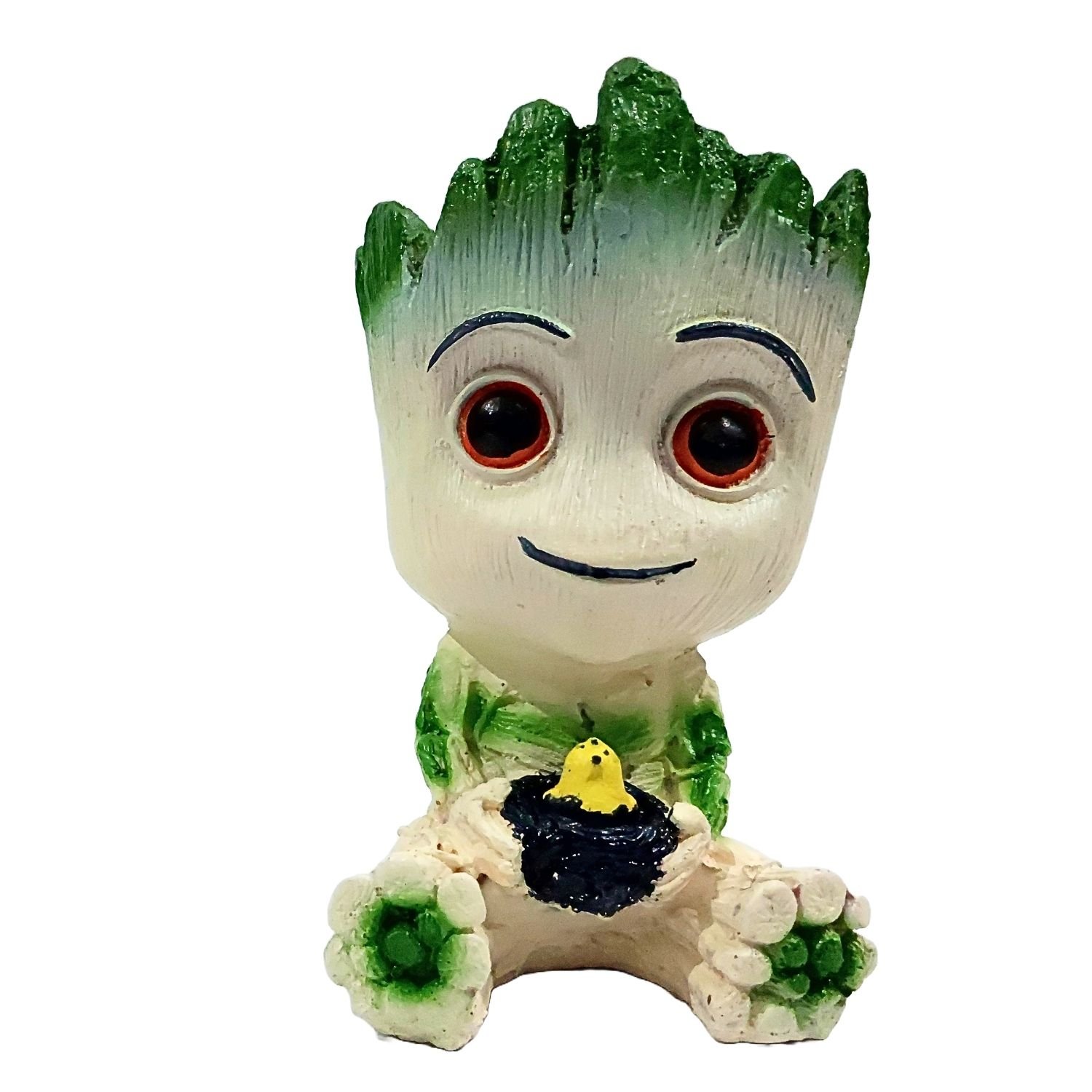 Cute Groot With Bird Nest Planter