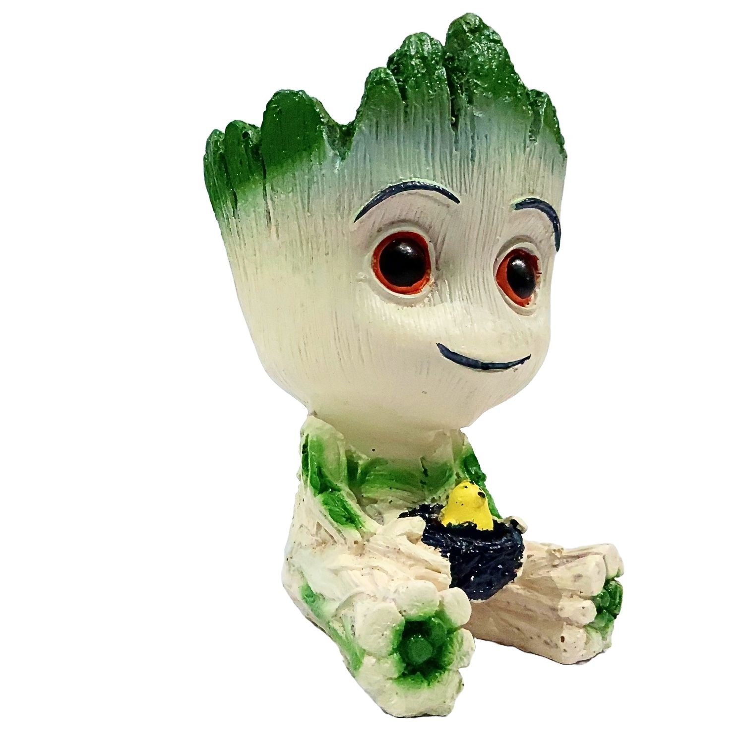 Cute Groot With Bird Nest Planter - Image 2