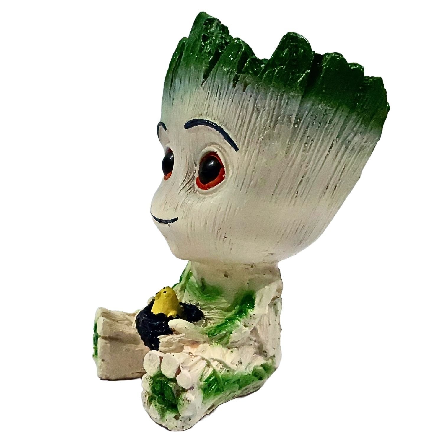 Cute Groot With Bird Nest Planter - Image 3