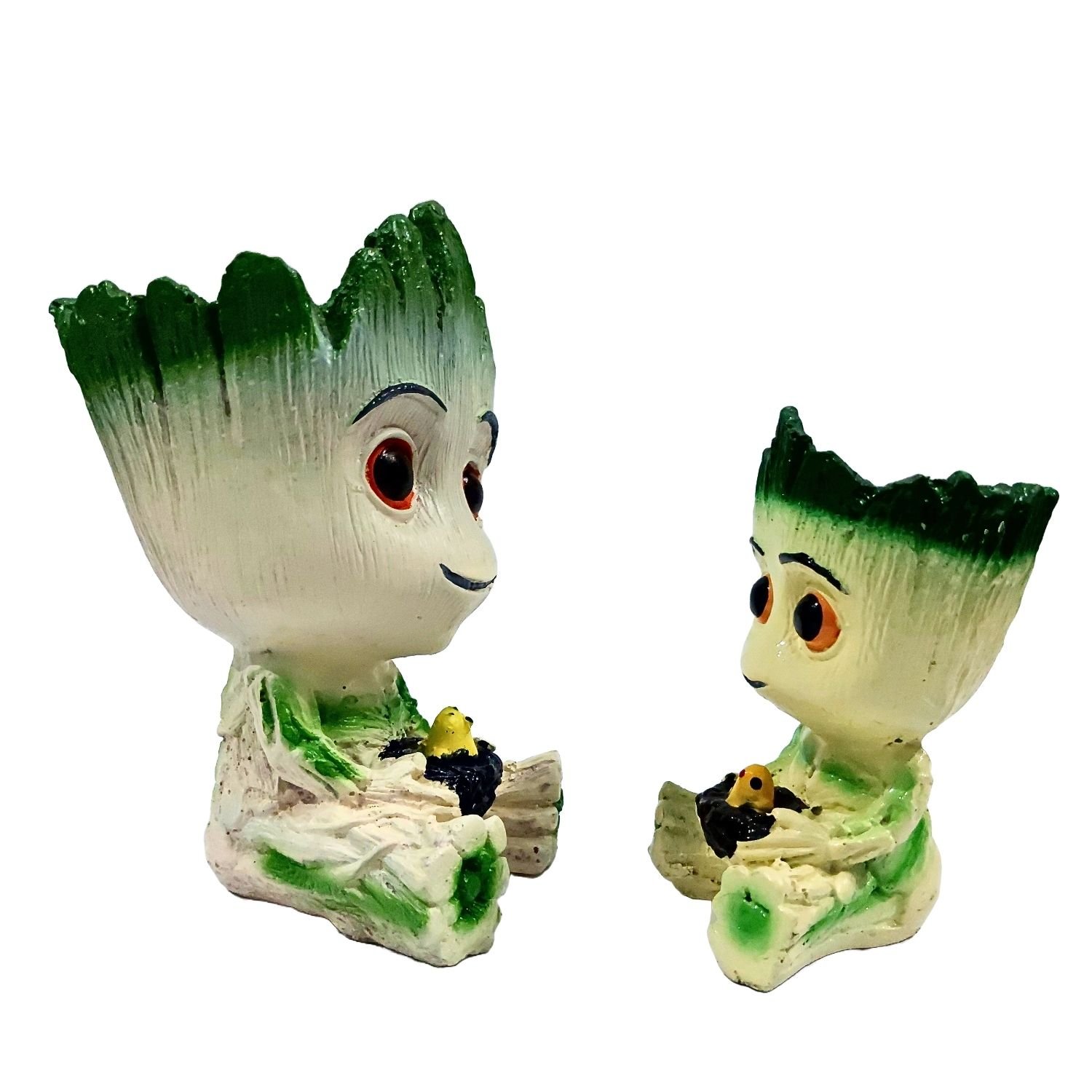 Cute Groot With Bird Nest Planter - Image 9