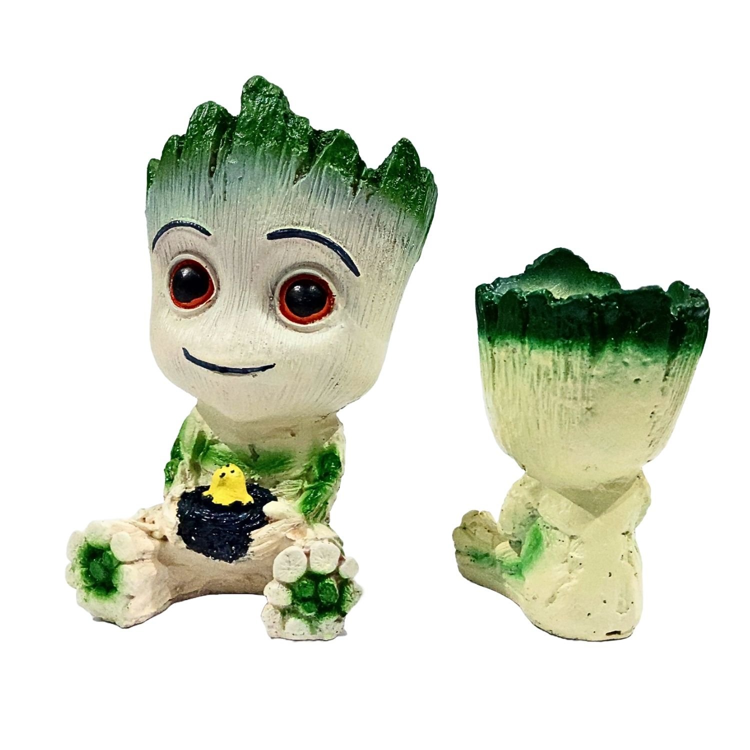 Cute Groot With Bird Nest Planter - Image 10