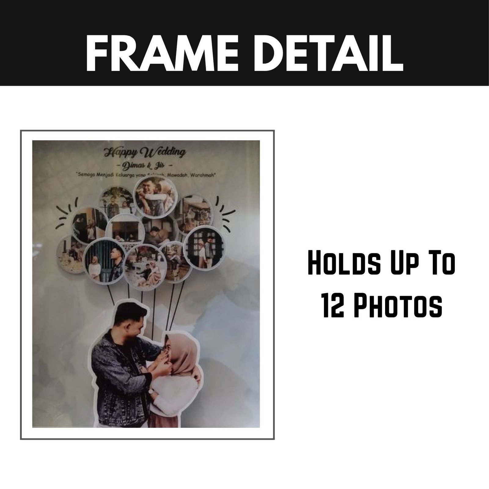 Madly Gift Personalised 3D Pop-up Photo Frame - Image 2